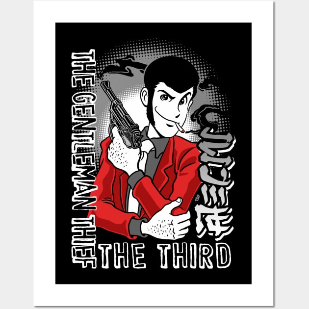 Lupin The Third Wall Art by TEEWEB